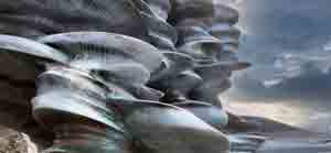 Pool by Tony Cragg at Pilane 2025